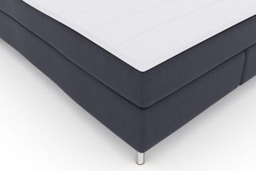 Select No 3 Komplett Sängpaket 180x200 Fast - Blå/Metall - Products - Möbler - Säng - Kontinentalsäng
