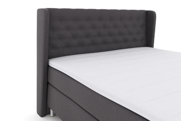Select No 3 Komplett Sängpaket 180x200 Fast - Mörkgrå/Metall - Products - Möbler - Säng - Kontinentalsäng
