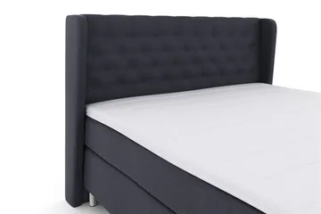 Select No 3 Komplett Sängpaket 210x210 Fast - Blå/Metall - Products - Möbler - Säng - Kontinentalsäng