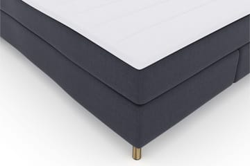 Select No 3 Komplett Sängpaket 210x210 Medium - Blå/Koppar - Products - Möbler - Säng - Kontinentalsäng