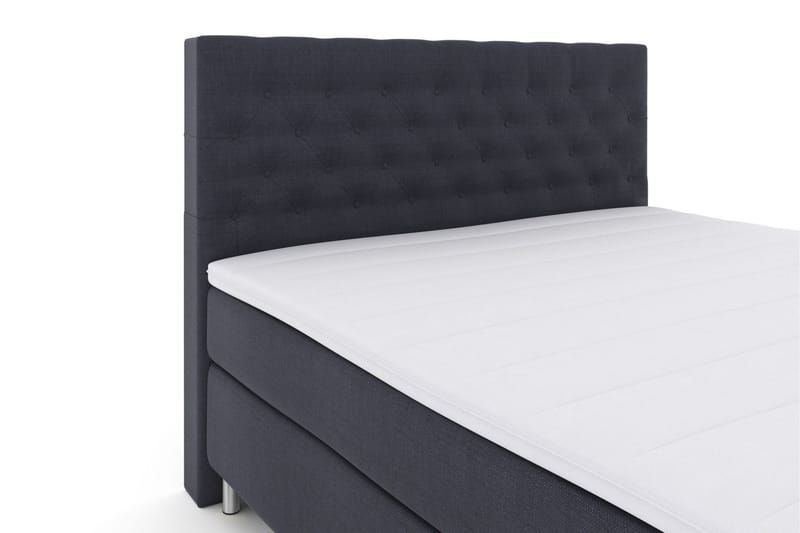 Select No 3 Komplett Sängpaket 210x210 Medium - Blå/Metall - Products - Möbler - Säng - Kontinentalsäng