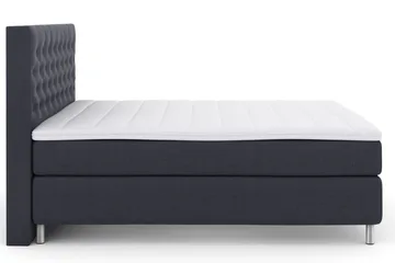Select No 3 Komplett Sängpaket 210x210 Medium - Blå/Metall - Products - Möbler - Säng - Kontinentalsäng