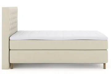 Select No 3 Kontinentalsäng 120x200 Fast - Beige/Koppar - Products - Möbler - Säng - Enkelsäng