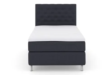 Select No 3 Kontinentalsäng 120x200 Medium - Blå/Metall - Products - Möbler - Säng - Enkelsäng