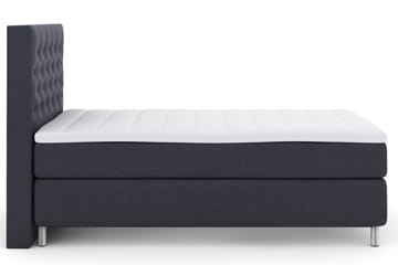 Select No 3 Kontinentalsäng 120x200 Medium - Blå/Metall - Products - Möbler - Säng - Enkelsäng