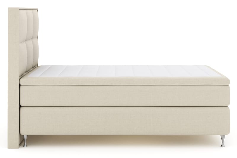 Select No 4 Komplett Sängpaket 120x200 Fast, Beige/Silver