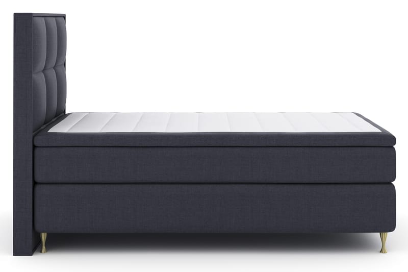 Select No 4 Komplett Sängpaket 120x200 Fast - Blå/Guld - Products - Möbler - Säng - Enkelsäng