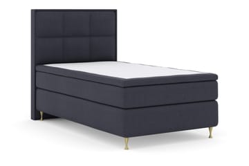Select No 4 Komplett Sängpaket 120x200 Fast - Blå/Guld - Products - Möbler - Säng - Enkelsäng