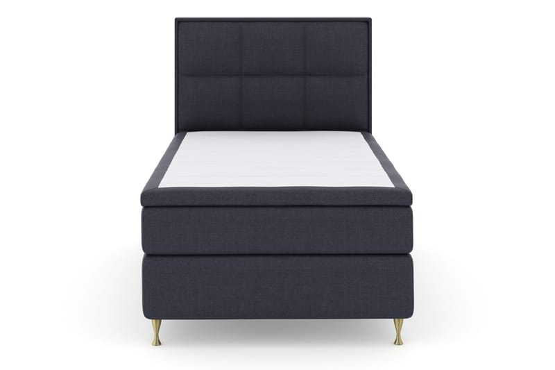 Select No 4 Komplett Sängpaket 120x200 Fast - Blå/Guld - Products - Möbler - Säng - Enkelsäng