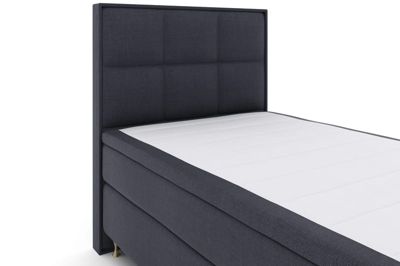 Select No 4 Komplett Sängpaket 120x200 Fast - Blå/Guld - Products - Möbler - Säng - Enkelsäng