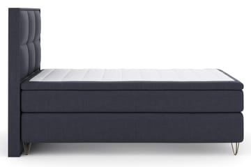 Select No 4 Komplett Sängpaket 120x200 Fast - Blå/Metall V-form - Products - Möbler - Säng - Enkelsäng
