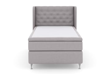 Select No 4 Komplett Sängpaket 120x200 Fast - Ljusgrå/Silver - Products - Möbler - Säng - Enkelsäng