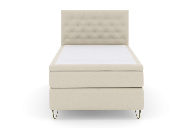 V-formade Metallben - Beige