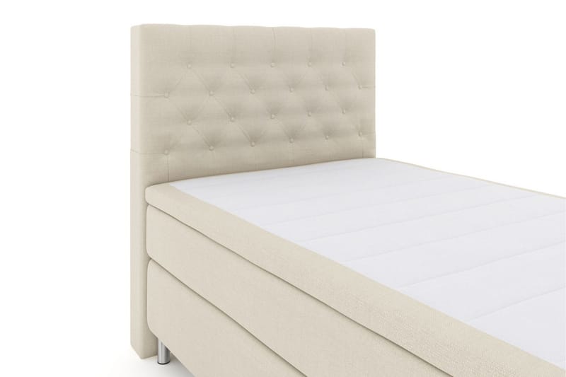 Select No 4 Komplett Sängpaket 120x200 Medium - Beige/Metall - Products - Möbler - Säng - Enkelsäng