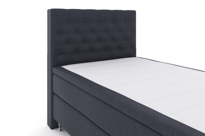 Select No 4 Komplett Sängpaket 120x200 Medium - Blå/Silver - Products - Möbler - Säng - Enkelsäng