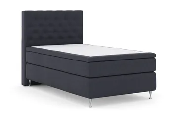 Select No 4 Komplett Sängpaket 120x200 Medium - Blå/Silver - Products - Möbler - Säng - Enkelsäng