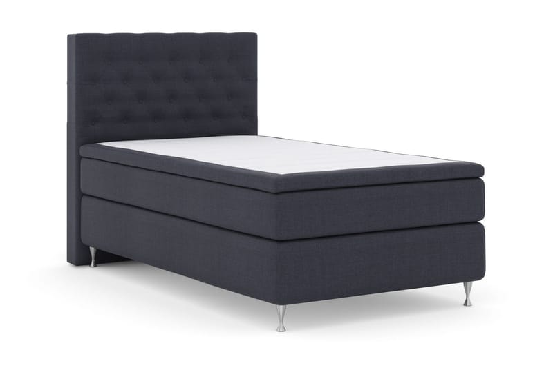 Select No 4 Komplett Sängpaket 120x200 Medium - Blå/Silver - Products - Möbler - Säng - Enkelsäng