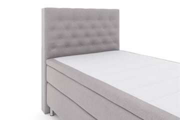 Select No 4 Komplett Sängpaket 120x200 Medium - Ljusgrå/Metall - Products - Möbler - Säng - Enkelsäng