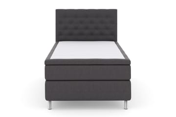 Select No 4 Komplett Sängpaket 120x200 Medium - Mörkgrå/Metall - Products - Möbler - Säng - Enkelsäng