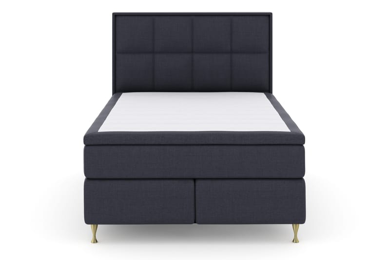Select No 4 Komplett Sängpaket 140x200 Fast - Blå/Guld - Products - Möbler - Säng - Kontinentalsäng