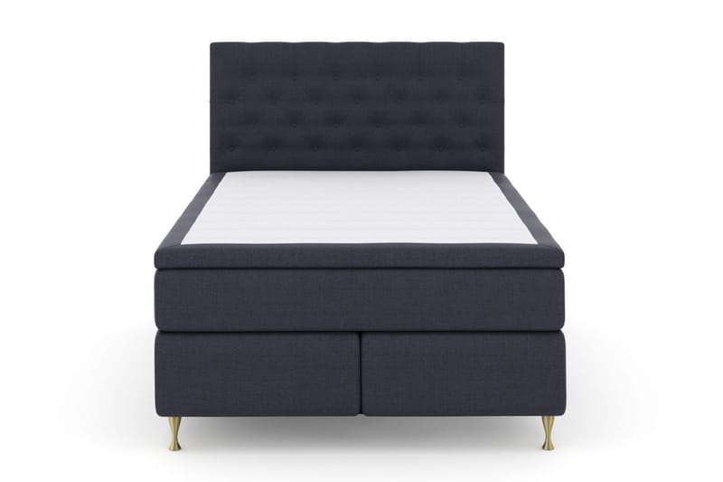 Select No 4 Komplett Sängpaket 160x200 Fast/Medium - Blå/Guld - Products - Möbler - Säng - Kontinentalsäng
