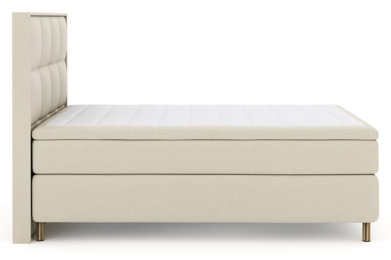 Select No 4 Komplett Sängpaket 160x200 Medium - Beige/Koppar - Products - Möbler - Säng - Kontinentalsäng