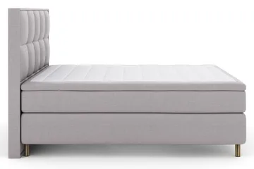 Select No 4 Komplett Sängpaket 160x200 Medium - Ljusgrå/Koppar - Products - Möbler - Säng - Kontinentalsäng