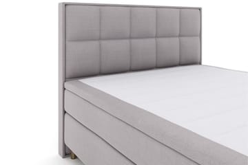 Select No 4 Komplett Sängpaket 160x200 Medium - Ljusgrå/Koppar - Products - Möbler - Säng - Kontinentalsäng