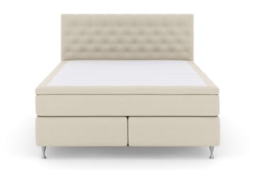 Select No 4 Komplett Sängpaket 180x200 Fast - Beige/Silver - Products - Möbler - Säng - Kontinentalsäng