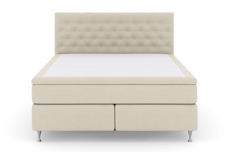 Select No 4 Komplett Sängpaket 180x200 Fast - Beige/Silver - Products - Möbler - Säng - Kontinentalsäng