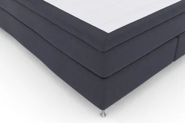 Select No 4 Komplett Sängpaket 180x200 Fast - Blå/Silver - Products - Möbler - Säng - Kontinentalsäng