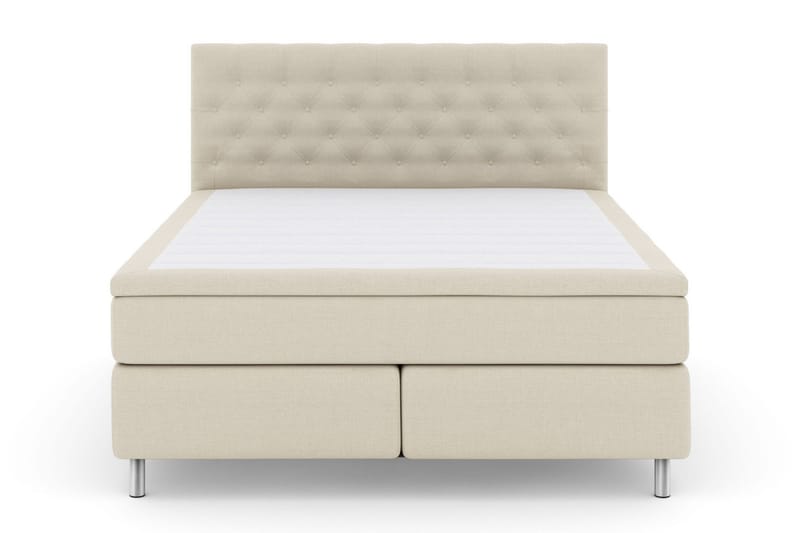 Select No 4 Komplett Sängpaket 180x200 Fast/Medium - Beige/Metall - Products - Möbler - Säng - Kontinentalsäng