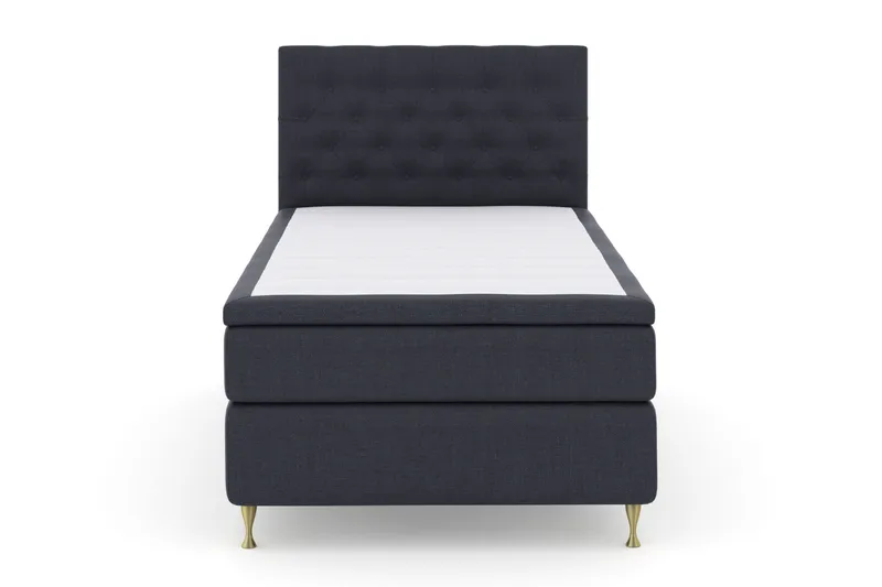 Select No 4 Kontinentalsäng 120x200 Medium - Blå/Guld - Products - Möbler - Säng - Enkelsäng