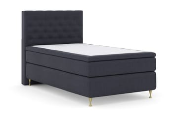 Select No 4 Kontinentalsäng 120x200 Medium - Blå/Guld - Products - Möbler - Säng - Enkelsäng