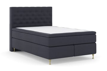 Select No 4 Kontinentalsäng 140x200 Fast - Blå/Guld - Products - Möbler - Säng - Kontinentalsäng