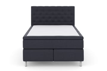 Select No 4 Kontinentalsäng 160x200 Fast - Blå/Metall - Products - Möbler - Säng - Kontinentalsäng