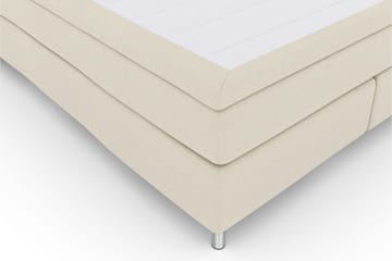 Select No 4 Kontinentalsäng 180x200 Fast/Medium - Beige/Metall - Products - Möbler - Säng - Kontinentalsäng