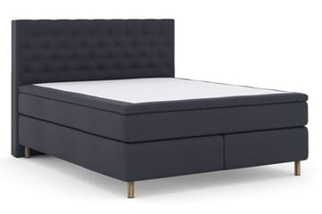 Select No 4 Kontinentalsäng 180x200 Fast/Medium - Blå/Koppar - Products - Möbler - Säng - Kontinentalsäng