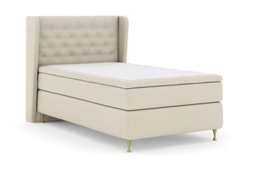 Select No 5 Komplett Sängpaket 120x200 Fast Watergel - Beige/Guld - Products - Möbler - Säng - Enkelsäng