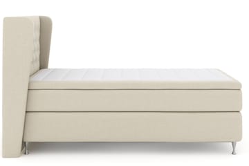 Select No 5 Komplett Sängpaket 120x200 Fast Watergel - Beige/Silver - Products - Möbler - Säng - Enkelsäng