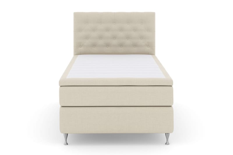 Select No 5 Komplett Sängpaket 120x200 Medium Latex, Beige/Silver
