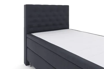Select No 5 Komplett Sängpaket 120x200 Medium Latex - Blå/Silver - Products - Möbler - Säng - Enkelsäng