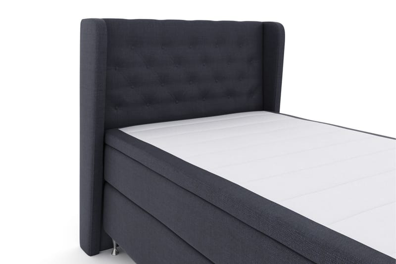 Select No 5 Komplett Sängpaket 120x200 Medium Latex - Blå/Silver - Products - Möbler - Säng - Enkelsäng