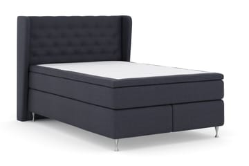 Select No 5 Komplett Sängpaket 140x200 Fast Watergel - Blå/Silver - Products - Möbler - Säng - Kontinentalsäng
