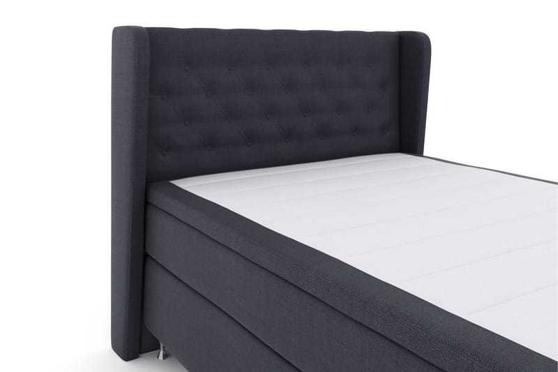 Select No 5 Komplett Sängpaket 140x200 Fast Watergel - Blå/Silver - Products - Möbler - Säng - Kontinentalsäng