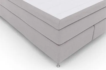 Select No 5 Komplett Sängpaket 140x200 Fast Watergel - Ljusgrå/Silver - Products - Möbler - Säng - Kontinentalsäng
