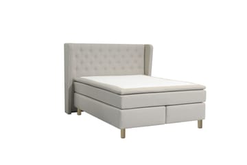 Select No 5 Komplett Sängpaket 140x200 Fast/Medium Watergel - Beige/Koppar - Products - Möbler - Säng - Kontinentalsäng