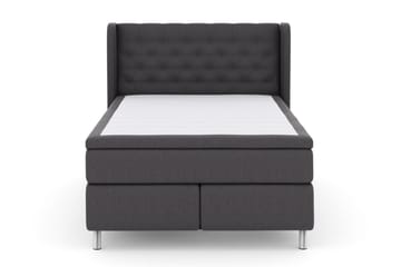 Select No 5 Komplett Sängpaket 140x200 Medium Latex - Mörkgrå/Metall - Products - Möbler - Säng - Kontinentalsäng