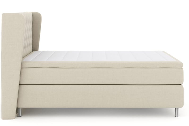Select No 5 Komplett Sängpaket 140x200 Medium Watergel - Beige/Metall - Products - Möbler - Säng - Kontinentalsäng