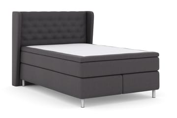 Select No 5 Komplett Sängpaket 140x200 Medium Watergel - Mörkgrå/Metall - Products - Möbler - Säng - Kontinentalsäng